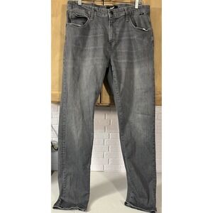 Mavi Jake Slim Leg Jean 36x34 Gray‎ Washed Denim